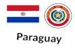 Paraguay está situado al sur de Bolivia, al suroeste de Brasil, y al noreste de Argentina. Tiene el Río Paraguay (norte al sur del país)