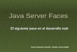 Java Server Faces El siguiente paso en el desarrollo web Óscar Sánchez Ramón. SSDD. Curso 05/06