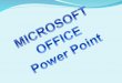 CONCEPTO DE POWER POINT Microsoft PowerPoint es una aplicación que sirve para, manipular texto, gráficos, videos y otros objetos, para la creación de