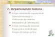 7. Organización básica Grupo coordinador internacional Dirección estratégica Unificación de criterios Intercambio de información Grupo coordinador nacional