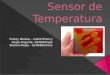 Los sensores de temperatura son unos termistores cuyo valor de su resistencia varía de acuerdo a la temperatura ambiente y/o de un sistema