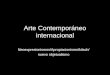 Arte Contemporáneo internacional Neoexpresionismos/Apropiacionismo/kitsch/ nuevo objetualismo