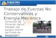 Trabajo de Fuerzas No Conservativas y Energía Mecánica. Utilizando la filmación de un tobogán del parque infantil del Prado de Montevideo