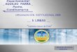 “ Docentes directivos, 2009/2012. ” Institución Educativa Departamental _ AQUILEO PARRA _ Pacho, Cundinamarca. ORGANIZACIÓN INSTITUCIONAL 2009 __ 5 LINEAS