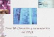Dr. Antonio Barbadilla Clonación y secuenciación del DNA1 Tema 10: Clonación y secuenciación del DNA