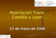 Asociacion Fiare Castilla y Leon 23 de mayo de 2009