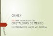 CRIMEX http://www.cristaleriacrimex.com CRISTALERIAS DE MEXICO http://www.cristaleriacrimex.com CATALOGO DE VASO VELADORA