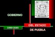 GOBIERNO DEL ESTADO DE PUEBLA 1999-2005
