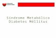 Síndrome Metabólico Diabetes Méllitus. ¿Qué es un Factor de Riesgo? ¿Qué es un Factor de Riesgo? Es toda circunstancia o situación que aumenta las posibilidades