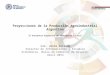 Proyecciones de la Producción Agroindustrial Argentina IX Encuentro Argentino de Transporte Fluvial Lic. Julio Calzada Director de Informaciones y Estudios