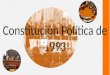 Constitución Política de 1993 ANTECEDENTES 1.1.1. La democracia precaria en Perú 1.1.2. El régimen militar y la Constitución Política de 1979 1.1.3