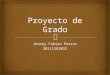 Jhonny Fabian Porras 20111283032.  El acuerdo 031 abre a los estudiantes de la universidad distrital mas posibilidades de proyecto de grado al ofrecer