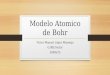 Modelo Atomico de Bohr Víctor Manuel López Mayorga G18E2victor 20/06/15