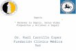 Sepsis “ Detener la Sepsis, Salva Vidas” Propuestas y Acciones a Seguir Dr. Raúl Carrillo Esper Fundación Clínica Médica Sur