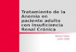 Tratamiento de la Anemia en paciente adulto con Insuficiencia Renal Crónica Miriam Nieto Junio 2006