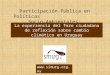 Participación Pública en Políticas Socio-Ambientales: La experiencia del foro ciudadano de reflexión sobre cambio climático en Uruguay 