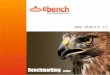 Www.ebench.cl. ¿QUE ES EBENCH? EBENCH es un portal web, que permite realizar Benchmarking en línea, accediendo a información actualizada de los productos