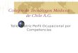 Colegio de Tecnólogos Médicos de Chile A.G. Taller Matriz Perfil Ocupacional por Competencias