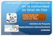 Aumento de la competitividad empresarial en la comunidad de Sinaí de Osa Iniciativa de Proyecto Regionalización Interuniveritaria (CONARE) Evelia Cordoncillo