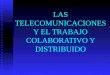 LAS TELECOMUNICACIONES Y EL TRABAJO COLABORATIVO Y DISTRIBUIDO