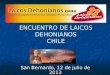 ENCUENTRO DE LAICOS DEHONIANOS CHILE San Bernardo, 12 de julio de 2013