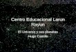 Centro Educacional Larun Rayun El Universo y sus planetas Hugo Castillo