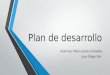 Plan de desarrollo Alumnos: Maria Juliana Paredes. Juan Diego Paz