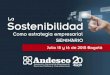 Presentación Andesco presenta el seminario “La Sostenibilidad como estrategia empresarial”, orientado a motivar el compromiso empresarial en la contribución