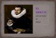 EL GRECO SAN ANTONIO DE PADUA. Pintor manierista español considerado el primer gran genio de la pintura española. Nació en 1541 en Candía, Greta y pintó