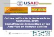 Cultura política de la democracia en Guatemala, 2010: Consolidación democrática en las Américas en tiempos difíciles