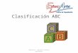 Clasificación ABC Educarte - Docente Ernesto Hernandez