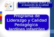 Programa de Liderazgo y Calidad Pedagógica Jardines Infantiles Modelo de Gestión QUIK® para el desarrollo de la calidad pedagógica