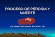 PROCESO DE PÉRDIDA Y MUERTE Por: Noemí Díaz Ruberté, RN, MSN, CNS