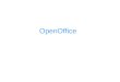 OpenOffice. OpenOffice es una suite de oficina, esto es, un conjunto de herramientas de trabajo que permiten: - Crear y editar textos - Desarrollar hojas