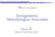Reingeniería Metodologías Asociadas S esión 3 Nelson José Pérez Díaz M arco Conceptual Gestión de Servicios de Información