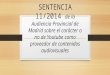 SENTENCIA 11/2014 de la Audiencia Provincial de Madrid sobre el carácter o no de Youtube como proveedor de contenidos audiovisuales