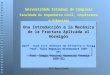 Una Introducción a la Mecánica de la Fractura Aplicada al Hormigón Prof. José Luiz Antunes de Oliveira e Sousa (UNICAMP) UPC/Barcelona Una Introducción