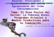 1 Reunión: Prioridades y Oportunidades del Sector Agropecuario del Istmo Centroamericano Presentado por: José Donaldo Ochoa Guatemala, 26 y 27 de junio