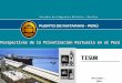 TISUR Noviembre, 2003 Perspectivas de la Privatización Portuaria en el Perú