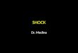 SHOCK Dr. Medina. FISIOPATOLOGIA SVR está relacionada directamente a la longitud del vaso y la viscosidad de la sangre e inversamente al