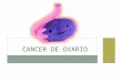 CANCER DE OVARIO. INTRODUCCION  El cáncer del ovario es una enfermedad que afecta a uno o ambos ovarios.  Corresponde a 3% de los canceres en mujeres