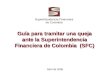 Guía para tramitar una queja ante la Superintendencia Financiera de Colombia (SFC) Abril de 2006