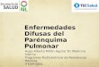 Enfermedades Difusas del Parénquima Pulmonar Hugo Alberto Millán Aguilar R1 Medicina Interna Programas Multicéntricos de Residencias Médicas ITESM-SSNL