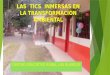 LAS TICS INMERSAS EN LA TRANSFORMACIÒN AMBIENTAL CENTRO EDUCATIVO RURAL LAS BLANCAS