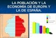 LA POBLACIÓN Y LA ECONOMÍA DE EUROPA Y LA DE ESPAÑA