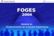 FOGES 2004 Sistema de Fortalecimiento de la Gestión Supervisora