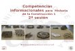 Biblioteca de Arquitectura curso 12-13 t FAB_LAB etsa Competencias informacionales para Historia de la Construcción 1 2ª sesión