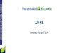 UML Introducción. Qué es UML. El lenguaje unificado de modelado o UML (Unified Modelillg lenguage) es el sucesor de la oleada de métodos de análisis y