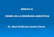 MÓDULO II. TEORÍA DE LA ENSEÑANZA (DIDÁCTICA) Dr. Idael Guillermo Acosta Fuerte