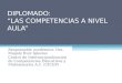 DIPLOMADO: “LAS COMPETENCIAS A NIVEL AULA” Responsable académico: Dra. Magaly Ruiz Iglesias Centro de Internacionalización de Competencias Educativas y